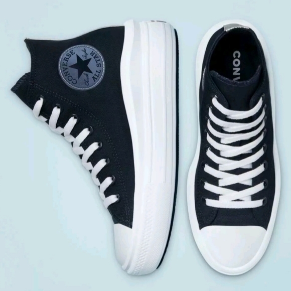 Converse CTAS MOVE HI Platform WOMEN SZ  / 570261C - Picture 2 of 11